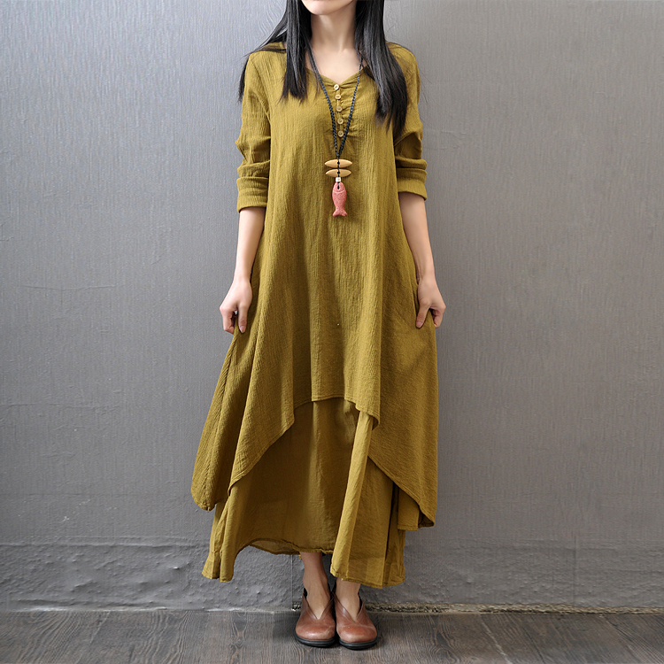 Ethnic Fashion Pakistan - อินเดียผู้หญิง Kurties ปากีสถาน Vintage Boho ยาว
