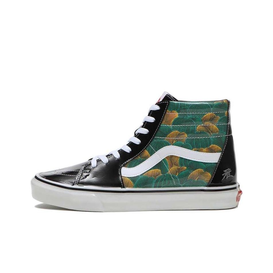 Vans Shoes Sk8-Hi - Vans x Kukutani SK8 HI รองเท้าสเก็ตบอร์ดหุ้มข้อสูง