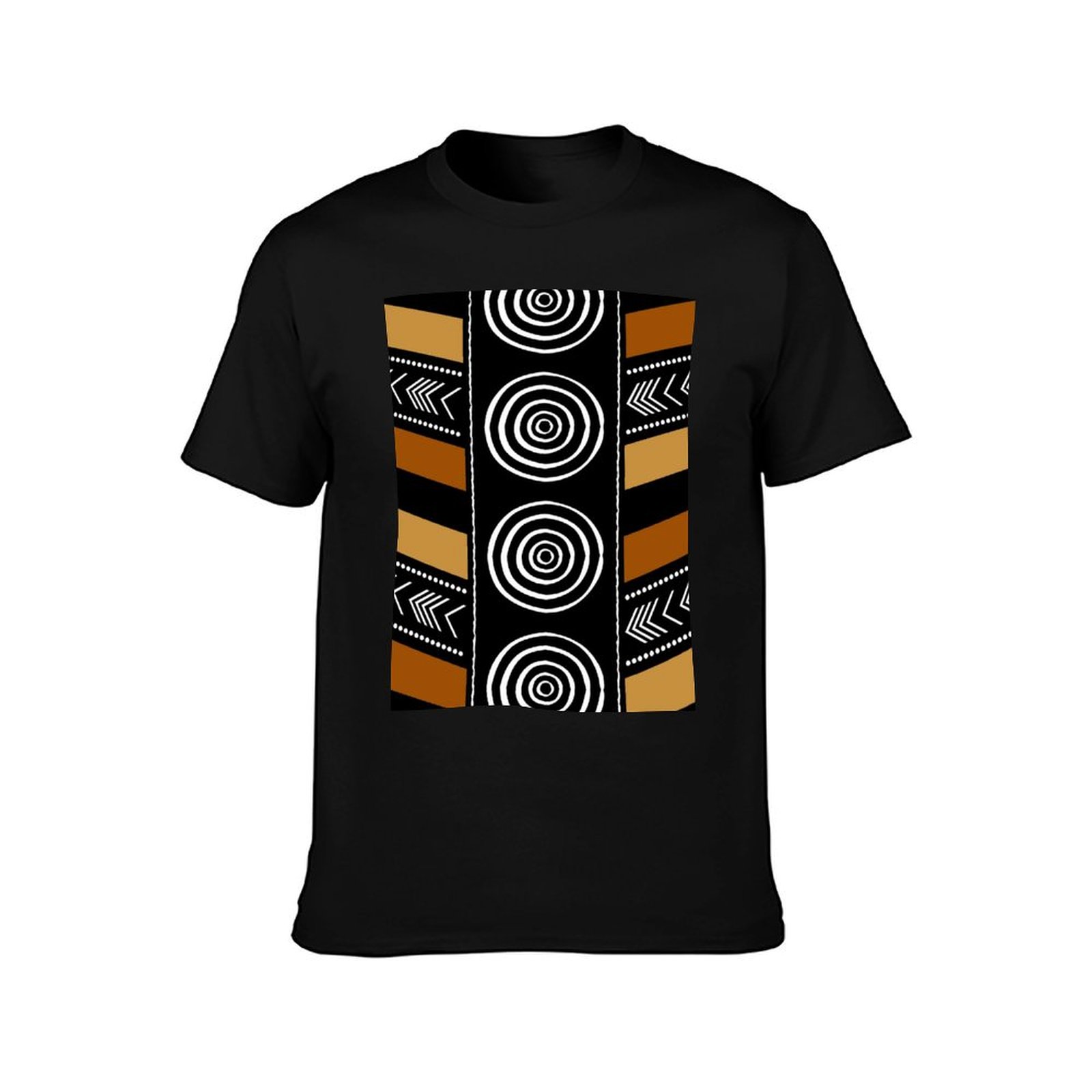 เสื้อยืดลายศิลปะผ้าโคลนแอฟริกั - Mudcloth Print Top บทวิจารณ์และราคา