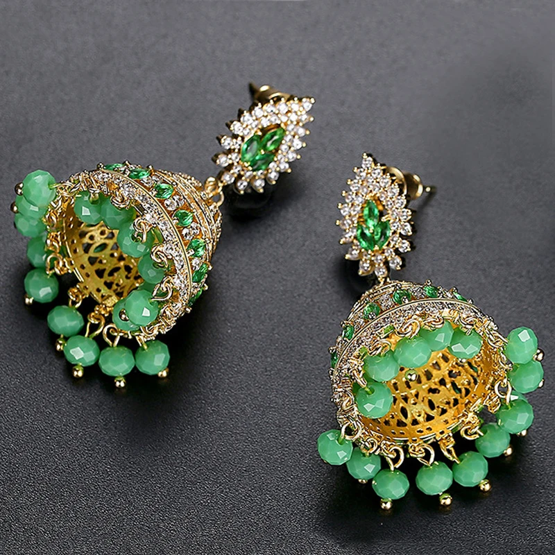 ต่างหูอินเดีย ปากีสถาน ต่างหูท - Ethnic Fashion Pakistan บทวิจารณ์และราคา