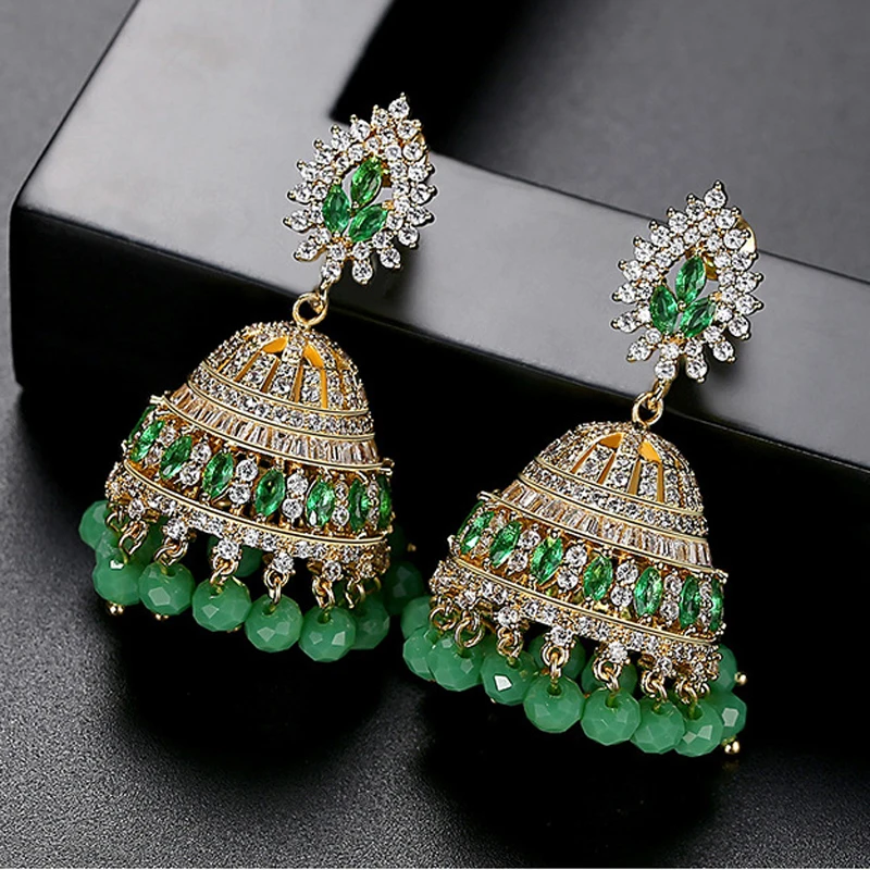 ต่างหูอินเดีย ปากีสถาน ต่างหูท - Ethnic Fashion Pakistan บทวิจารณ์และราคา