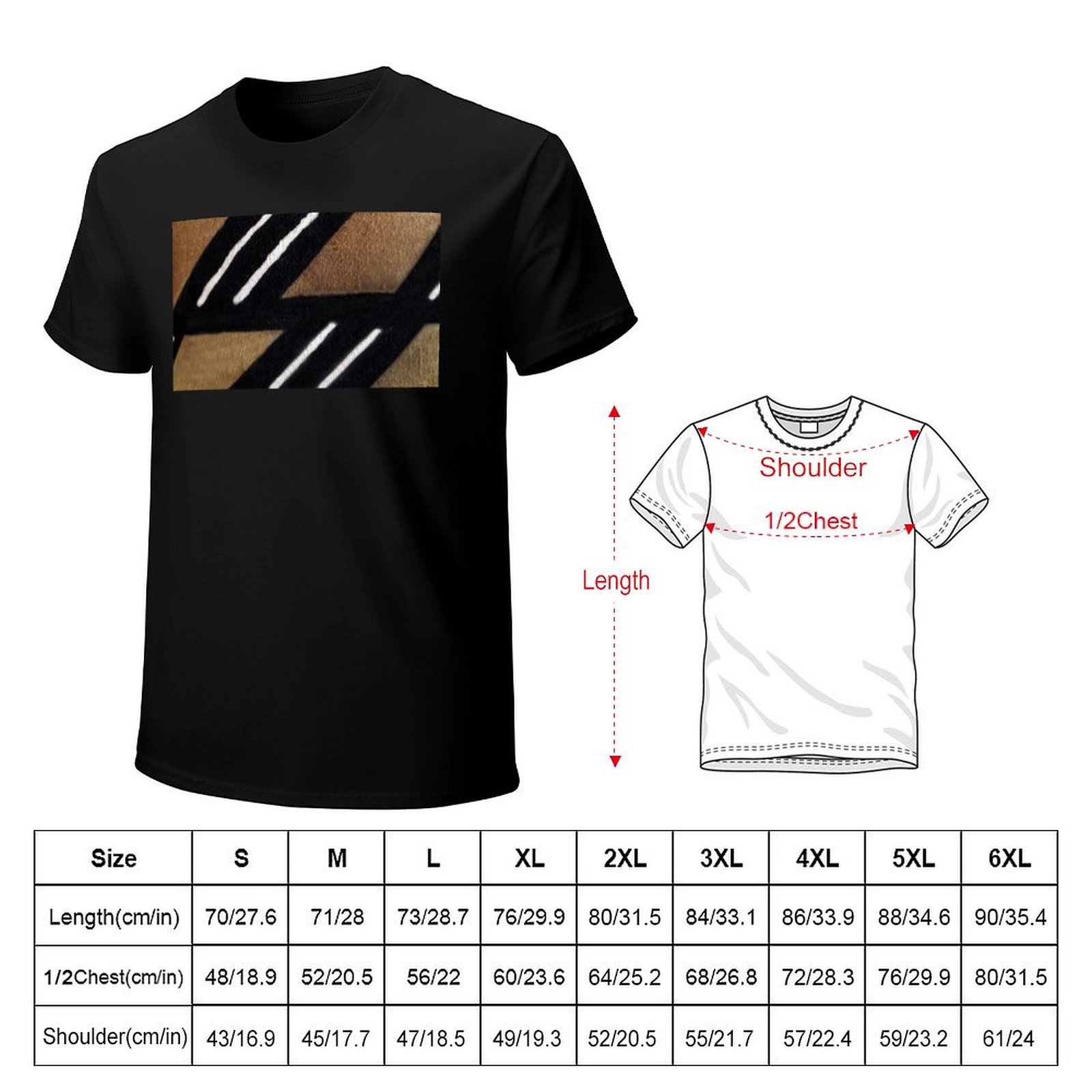 เสื้อยืดผ้ามัดคลอธแอฟริกัน แขน - Mudcloth Print Top บทวิจารณ์และราคา