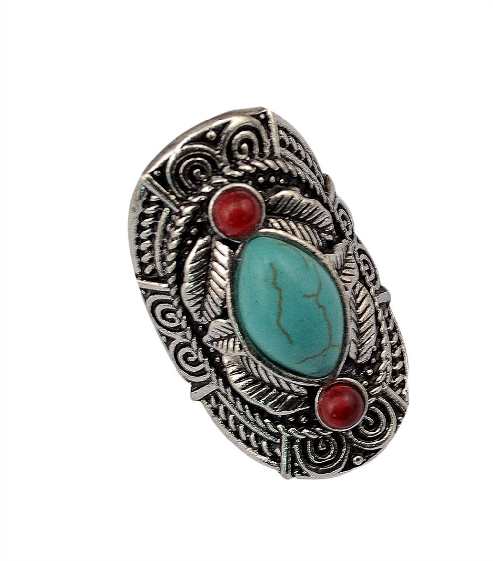 Boho ชาติพันธุ์ทิเบต Turquoise - Ethnic Fashion Pakistan บทวิจารณ์และราคา