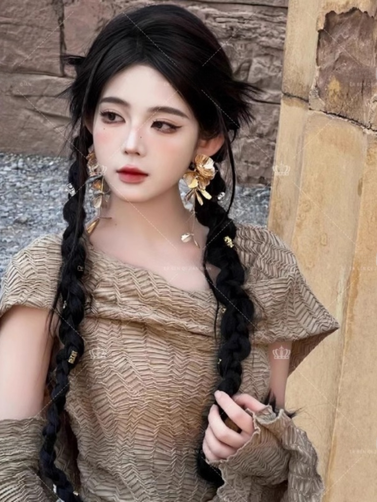 ชุดเดรสยาวธีมทะเลทราย แฟชั่นผู - Ethnic Fashion Dress บทวิจารณ์และราคา