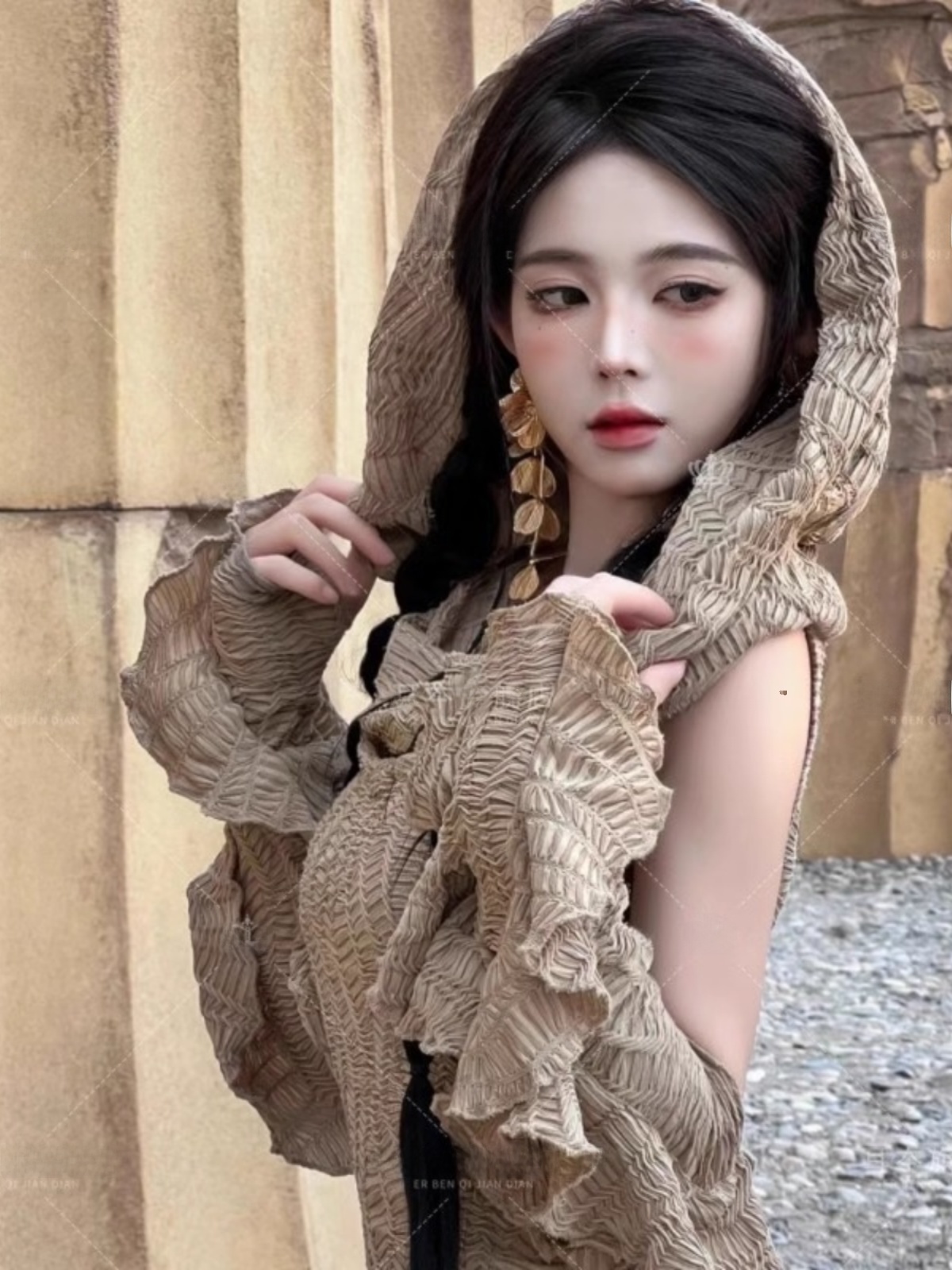 ชุดเดรสยาวธีมทะเลทราย แฟชั่นผู - Ethnic Fashion Dress บทวิจารณ์และราคา