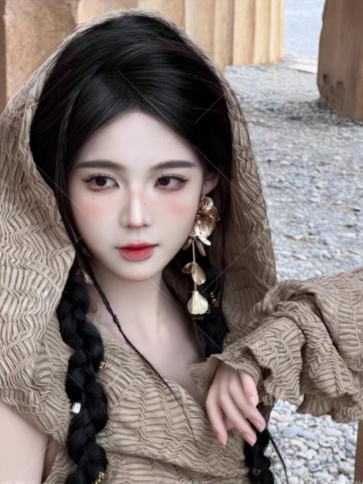 ชุดเดรสยาวธีมทะเลทราย แฟชั่นผู - Ethnic Fashion Dress บทวิจารณ์และราคา