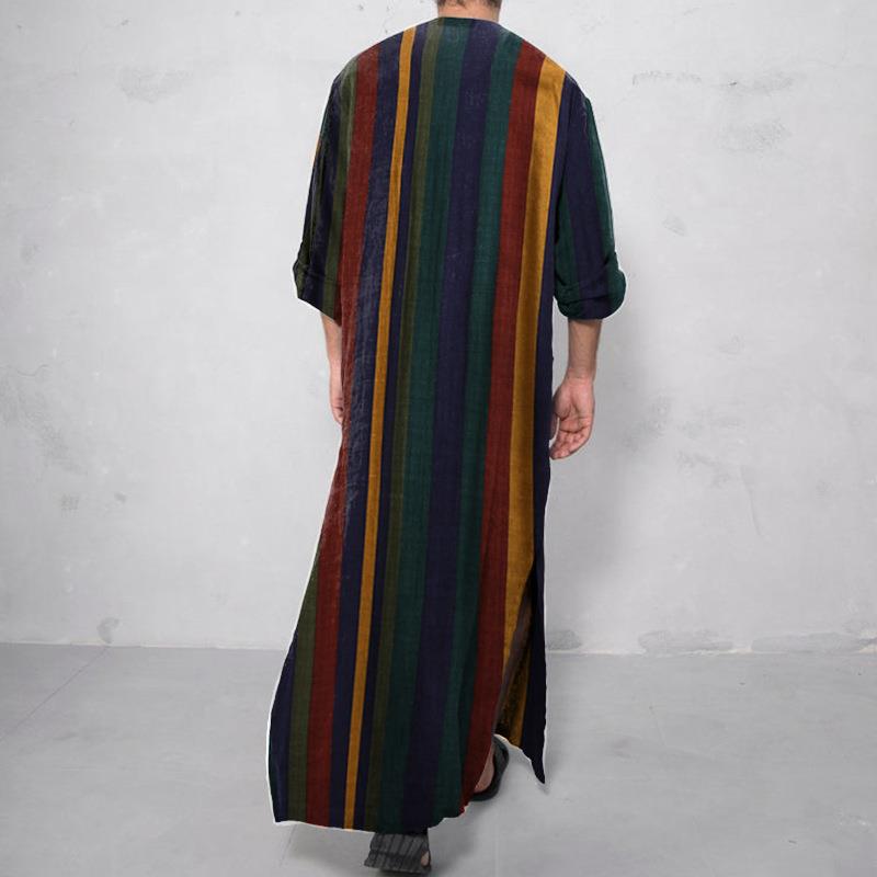 เสื้อเชิ้ตชายพิมพ์ลายยาวสไตล์เ - Ethnic Wear Men'S Fashion บทวิจารณ์และราคา