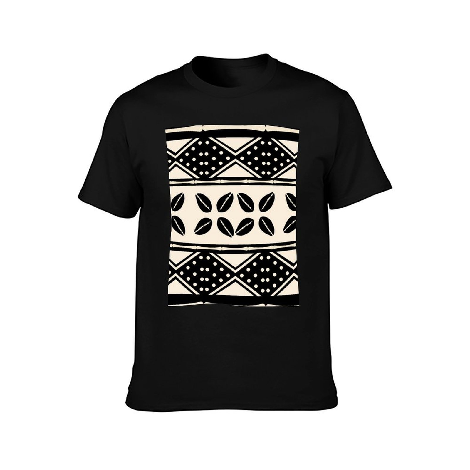 เสื้อยืดลายผ้าโคลนแอฟริกันแบบน - Mudcloth Print Top บทวิจารณ์และราคา