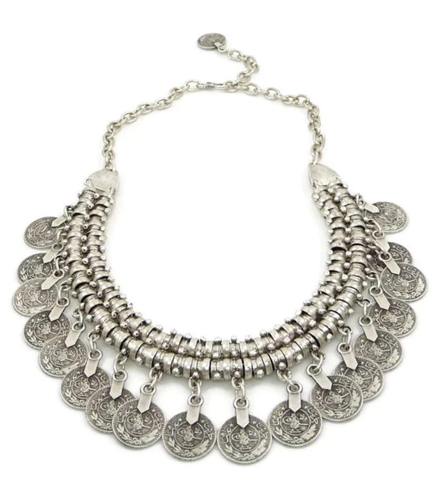 สร้อยคอเหรียญวินเทจหลากหลายสไต - Ethnic Fashion Pakistan บทวิจารณ์และราคา