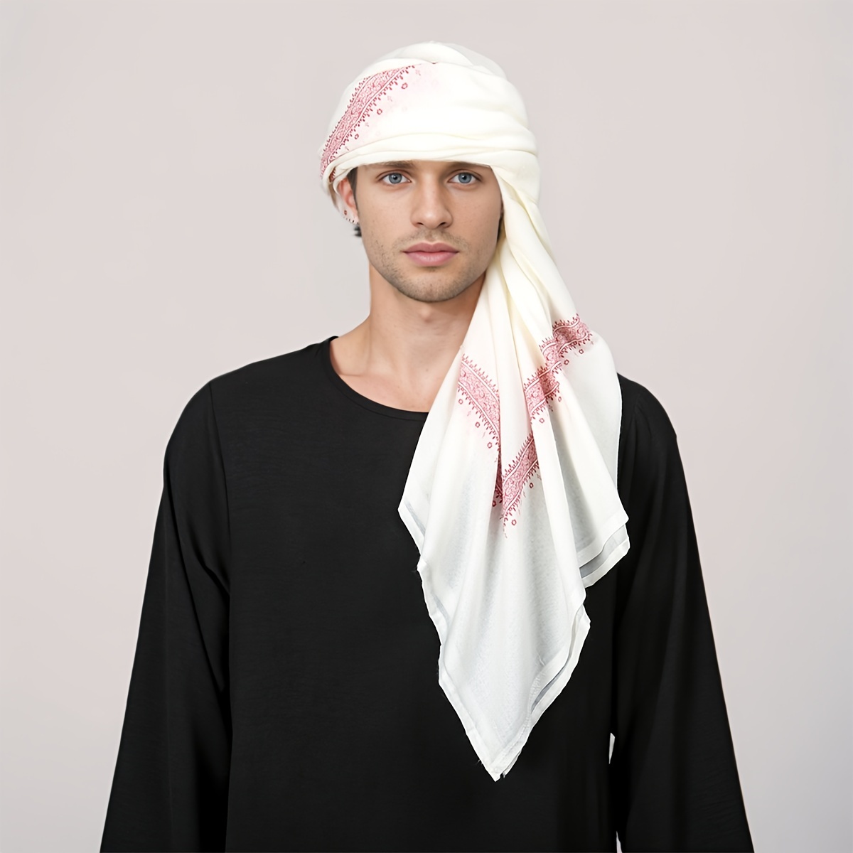 ผ้าโพกศีรษะผู้ชายลายวินเทจสไตล - Ethnic Wear Men'S Fashion บทวิจารณ์และราคา