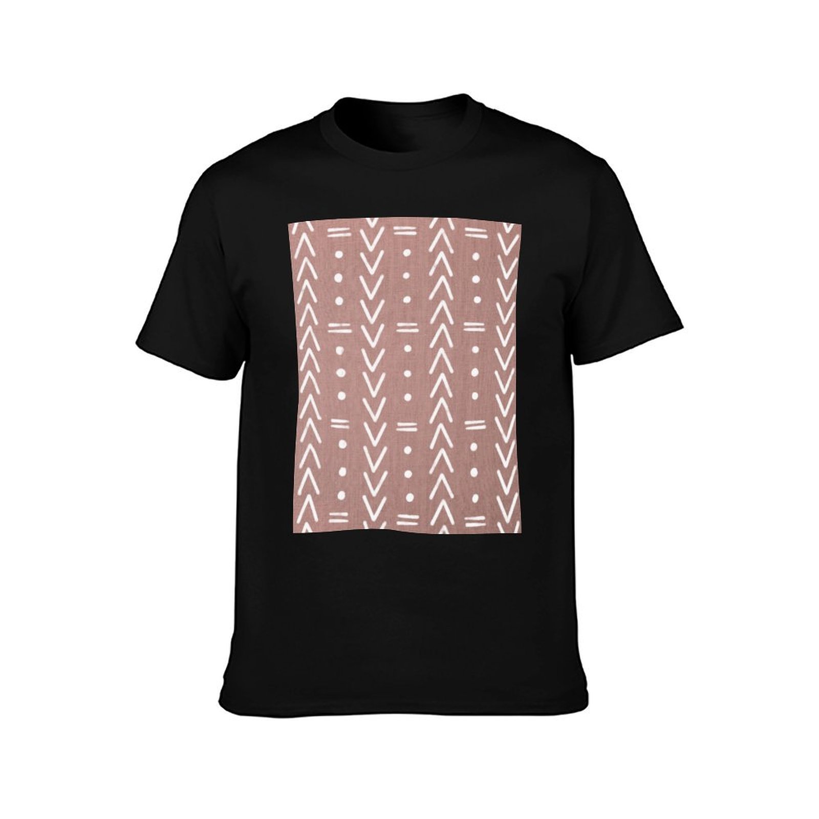เสื้อยืดลายกราฟิกสำหรับผู้ชาย  - Mudcloth Print Top บทวิจารณ์และราคา