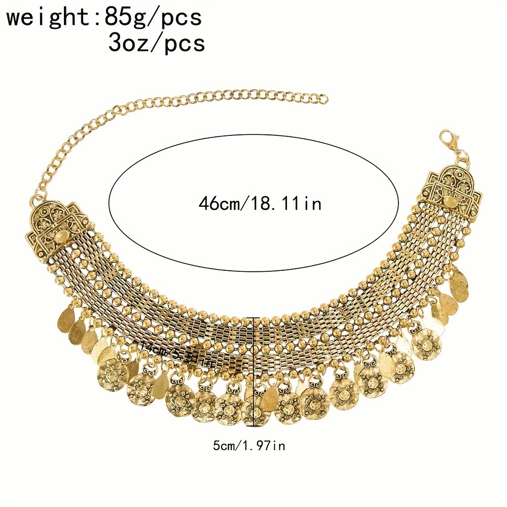 สร้อยคอแบบโชคเกอร์และต่างหูสไต - Ethnic Fashion Pakistan บทวิจารณ์และราคา