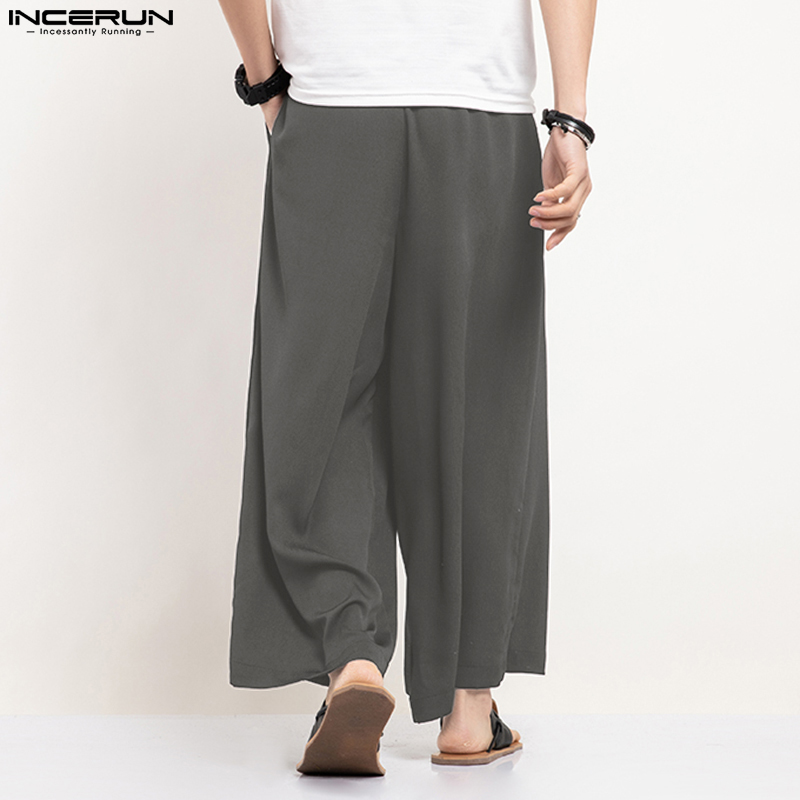 INCERUN เสื้อกันหนาวผู้ชายกางเ - Ethnic Fashion Men บทวิจารณ์และราคา