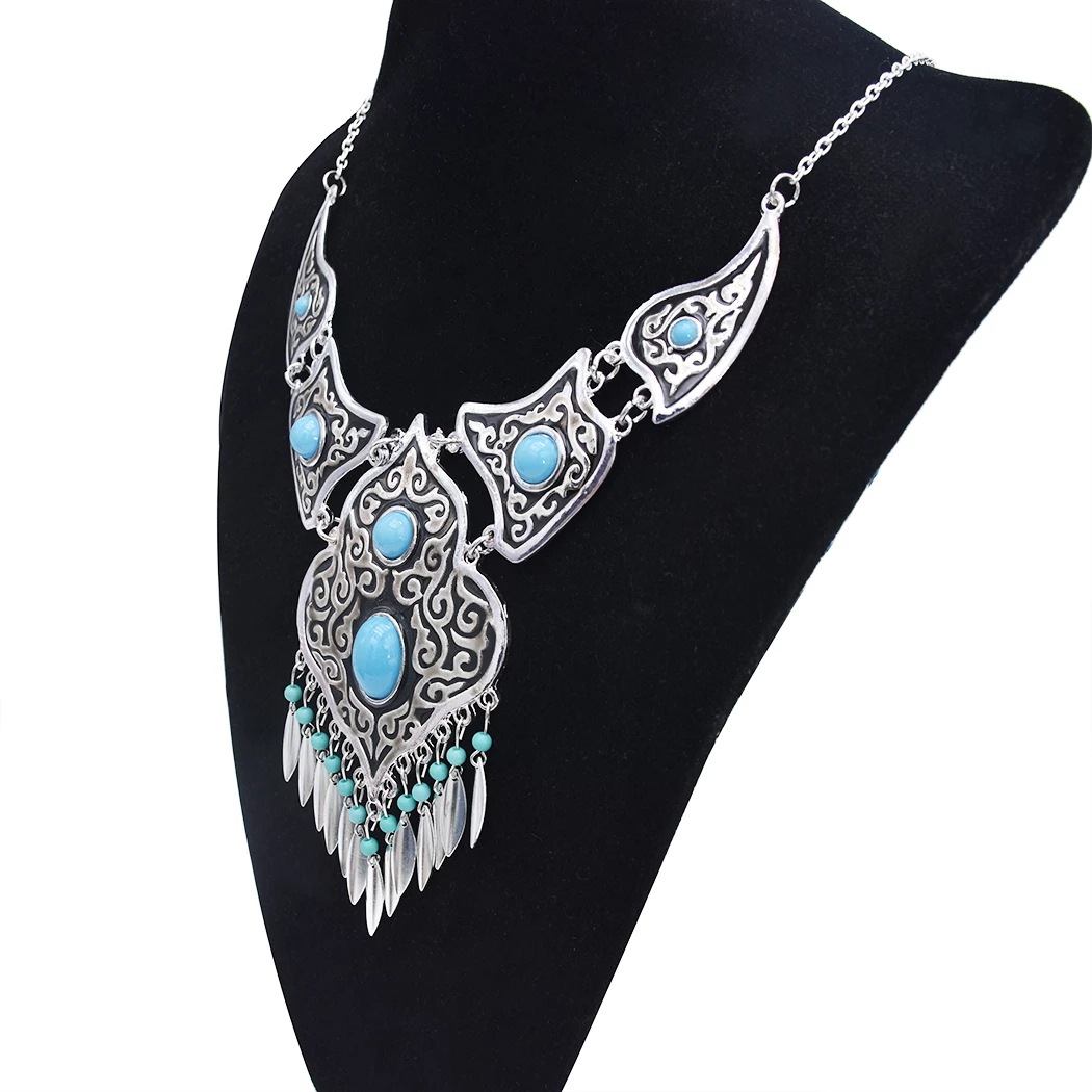 สร้อยคอและต่างหูแบบวินเทจสไตล์ - Ethnic Fashion Pakistan บทวิจารณ์และราคา