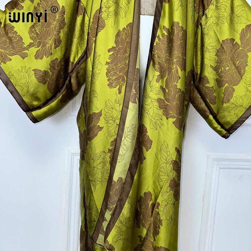 WINYI แอฟริกา boho พิมพ์ชุดกิโ - Ethnic Fashion Dress บทวิจารณ์และราคา